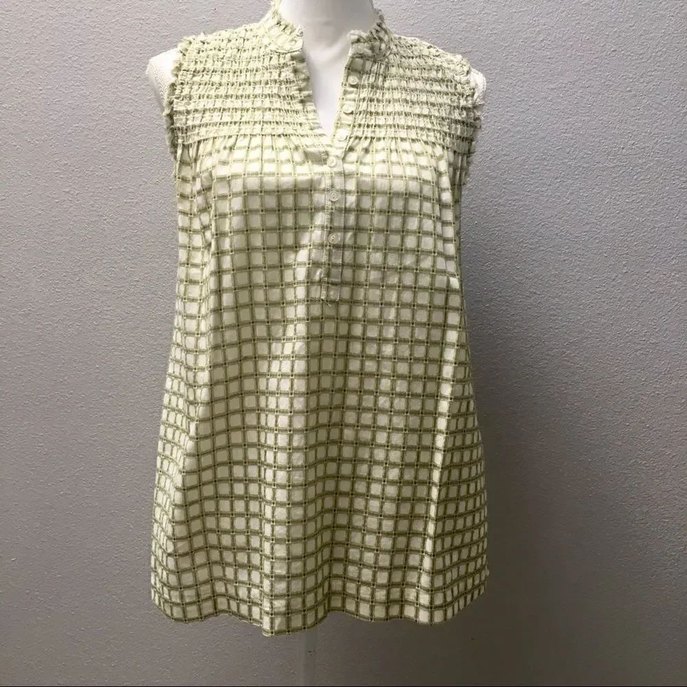 NWT Allen B Sleeveless Top Medium